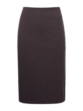 M.M. LaFleur Cobble Hill Skirt - Washable Wool Twill in Haze